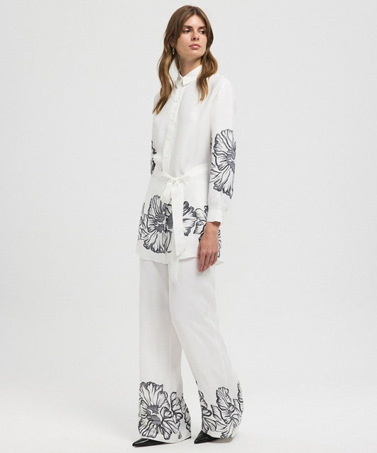 Flower Print Tunic