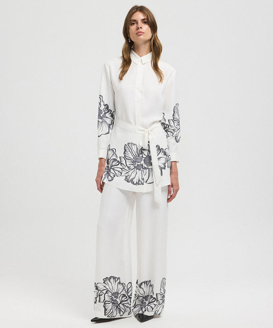 Flower Print Tunic