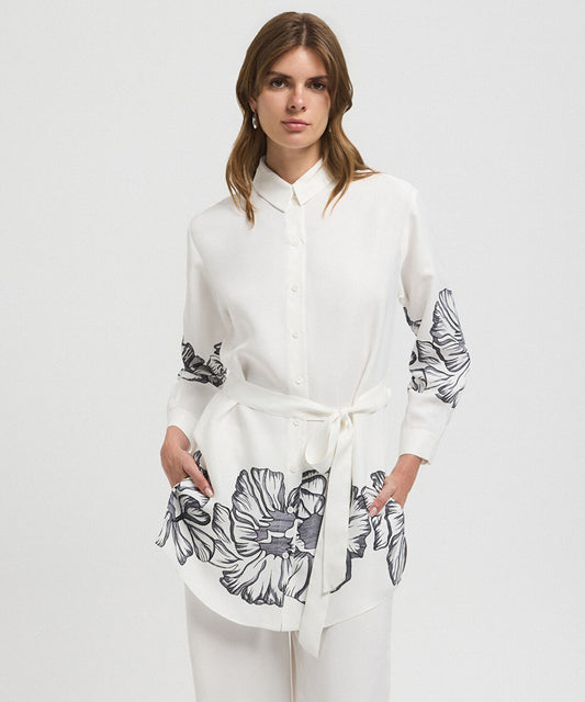 Flower Print Tunic