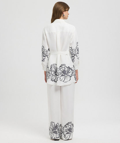 Flower Print Tunic