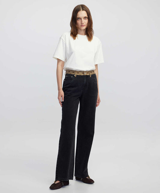 Monogram Jacquard Jeans
