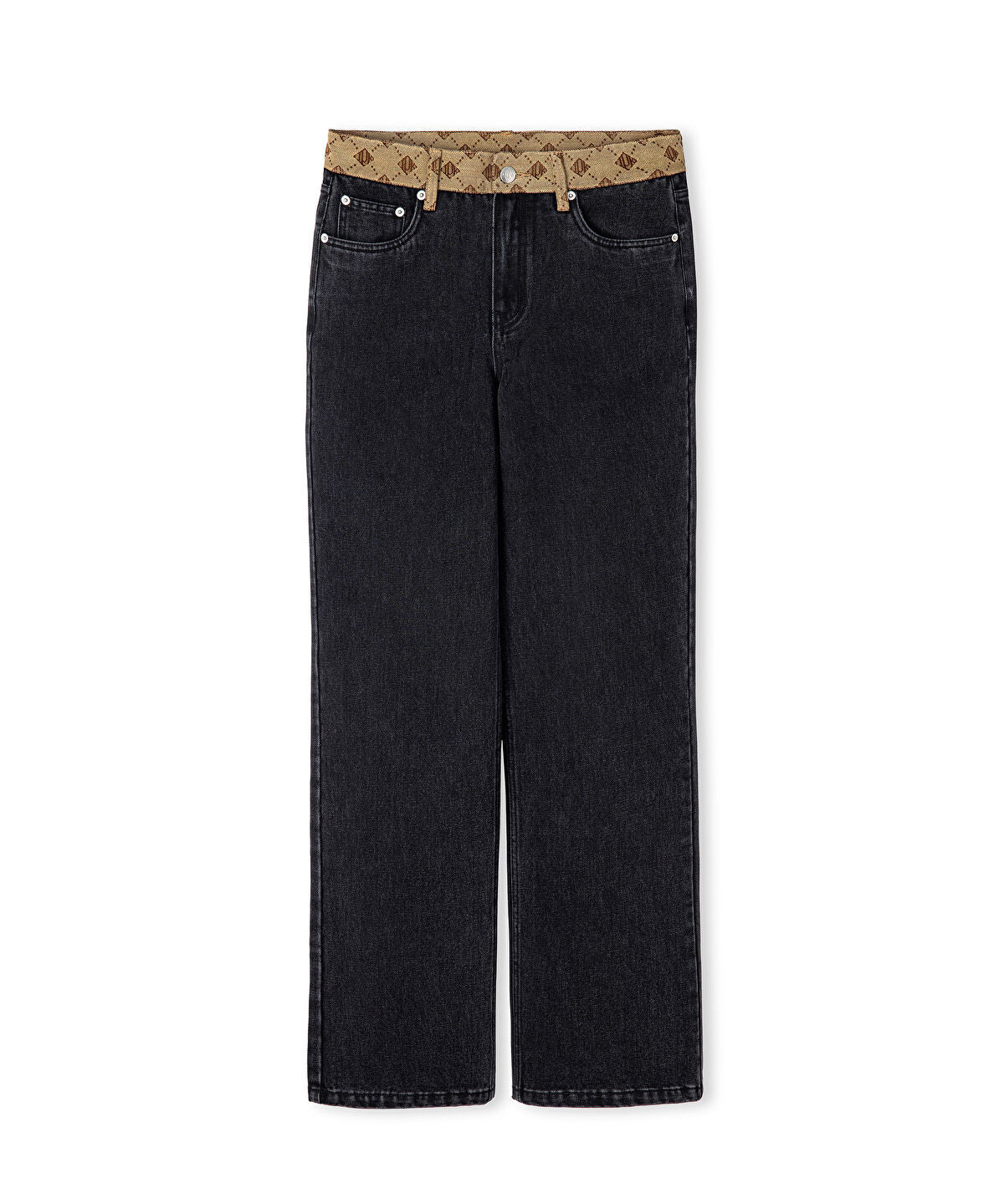 Monogram Jacquard Jeans