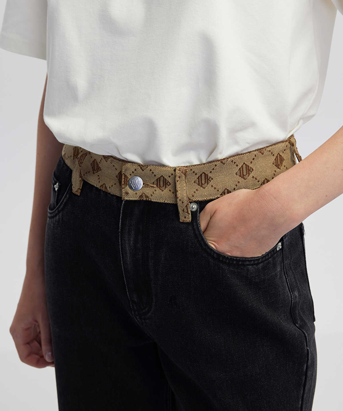 Monogram Jacquard Jeans