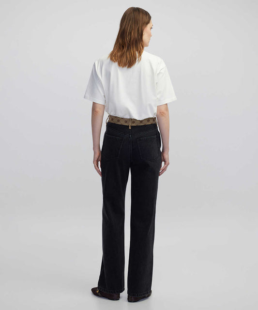 Monogram Jacquard Jeans