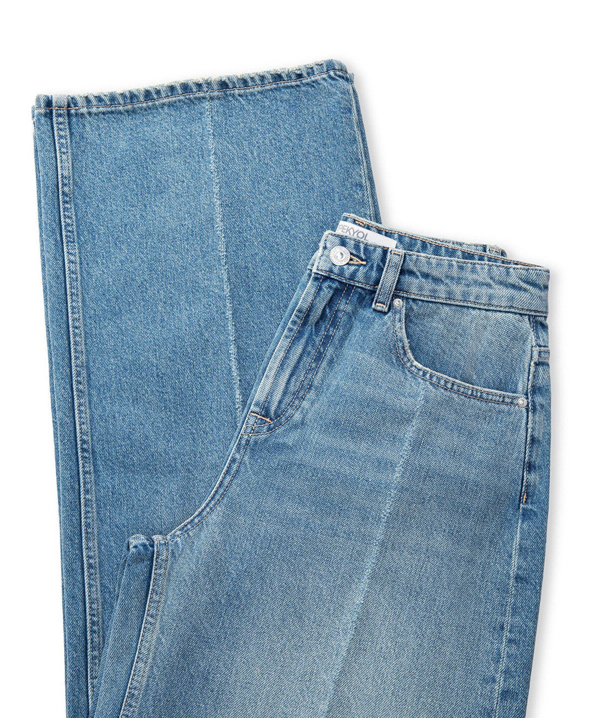 Zoomed Wide-Leg Jeans