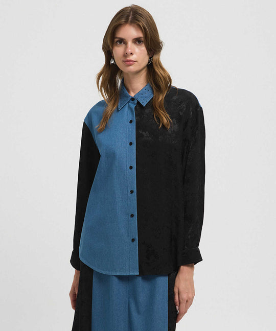 Mixed Rhinestone Shirt 