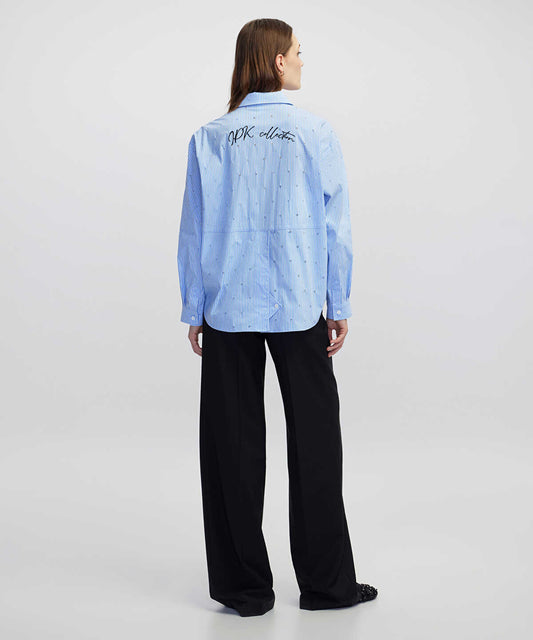 Distressed-Effect Shirt