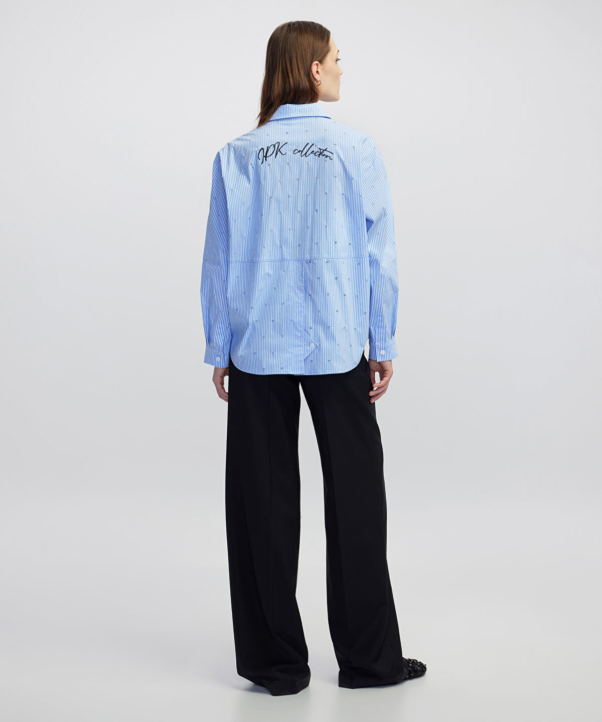 Zoomed Distressed-Effect Shirt