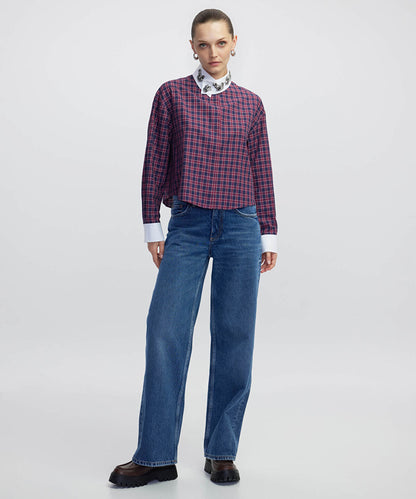 Printed Shirt with Applique