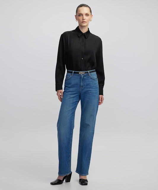 Shirt with Metal Buttons