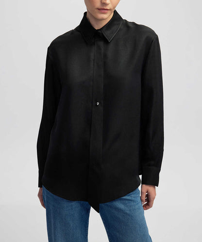 Shirt with Metal Buttons
