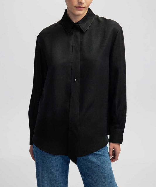 Shirt with Metal Buttons