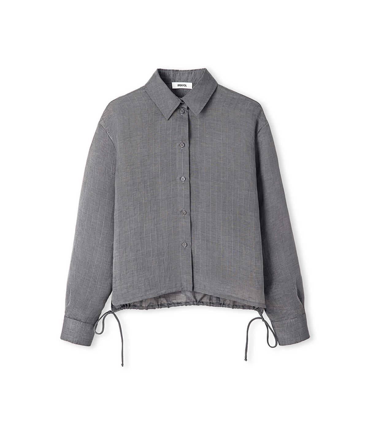 Zoomed Adjustable Back Hem Shirt