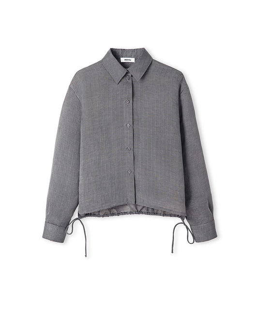 Adjustable Back Hem Shirt