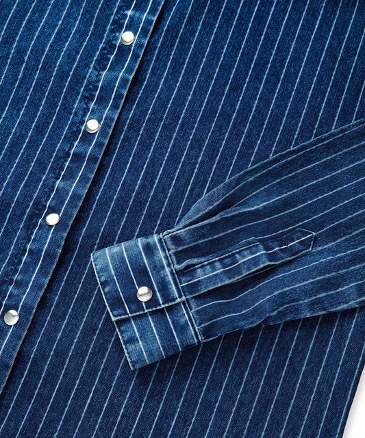 Striped Denim Shirt