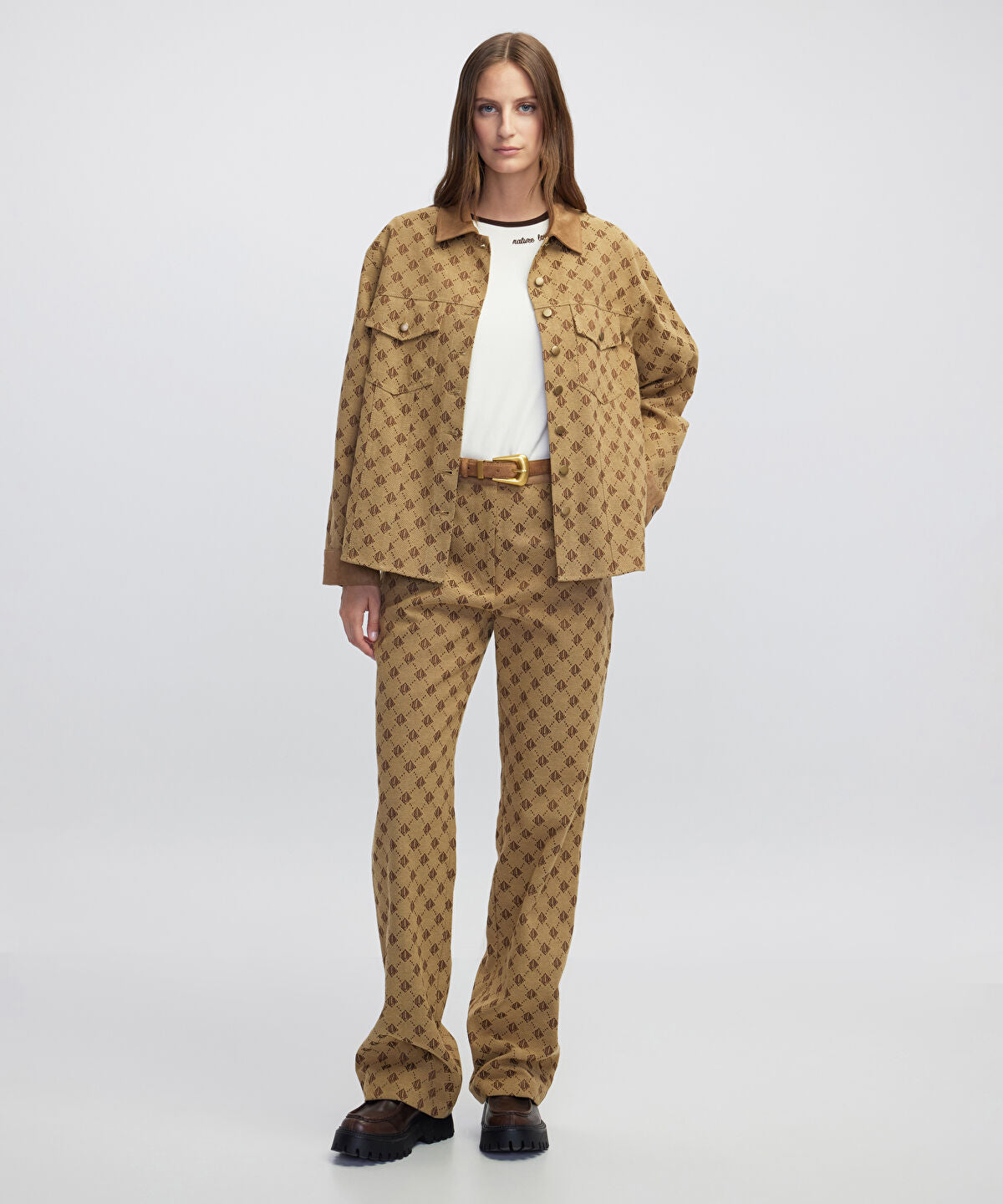 Zoomed Monogram Jacquard Shirt