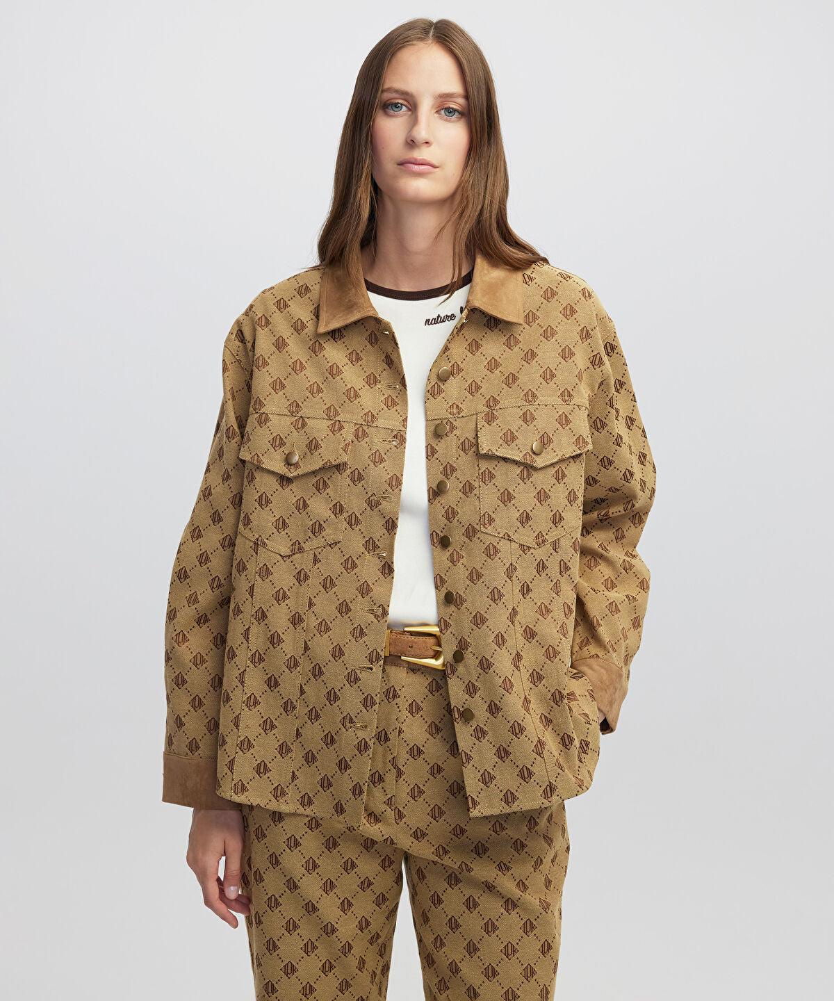 Zoomed Monogram Jacquard Shirt