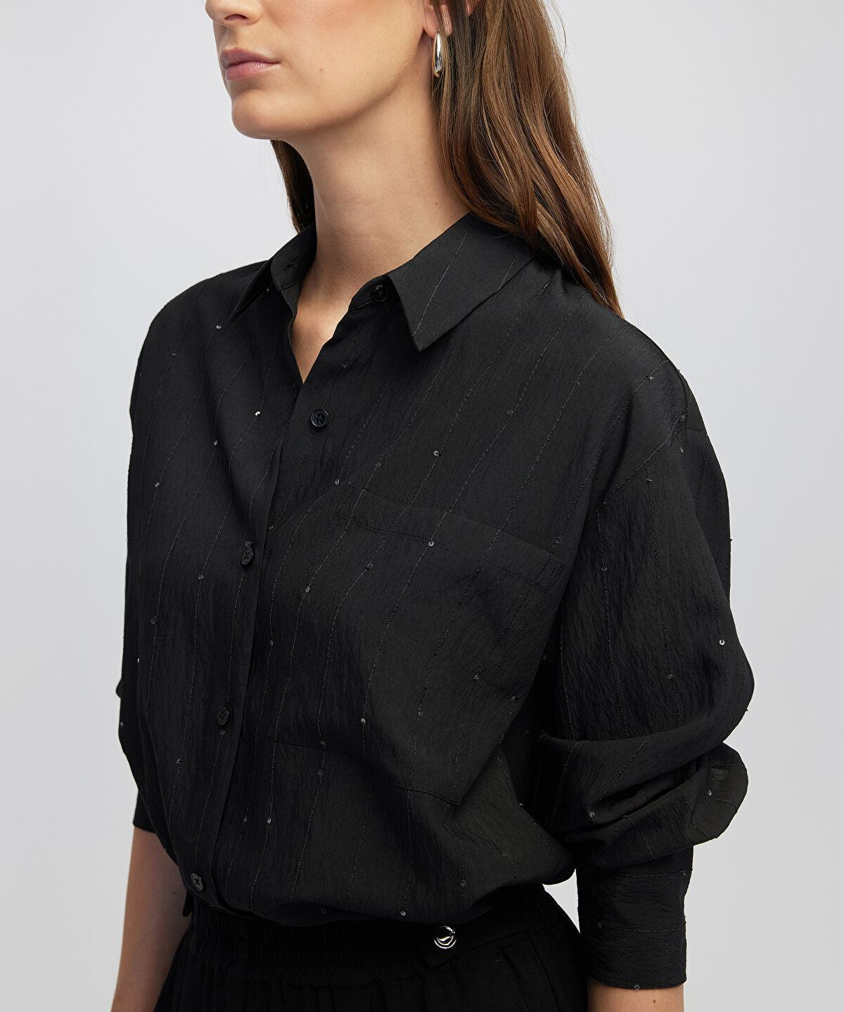 Zoomed Sequin Shirt
