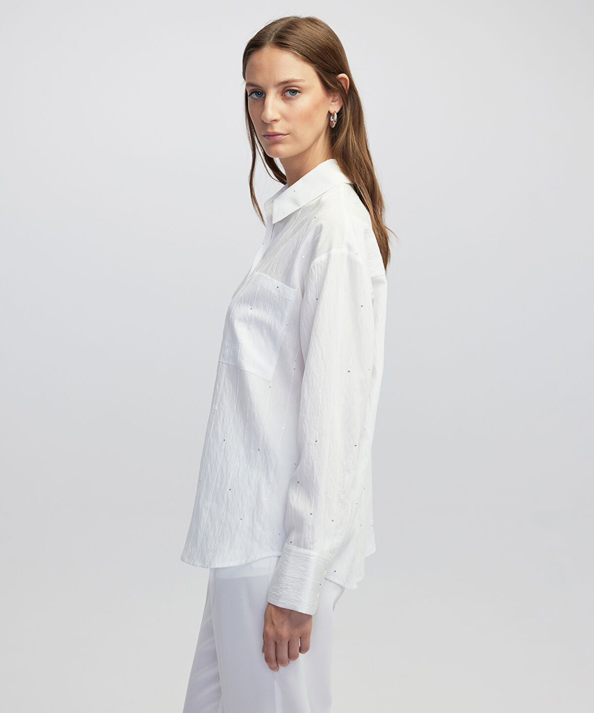 Zoomed Sequin Shirt