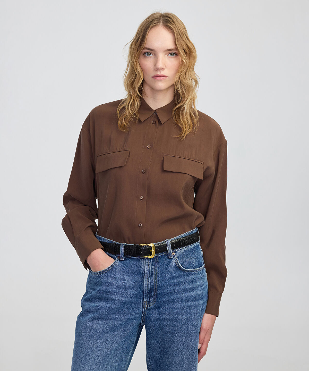 Zoomed Flap Pocket Shirt