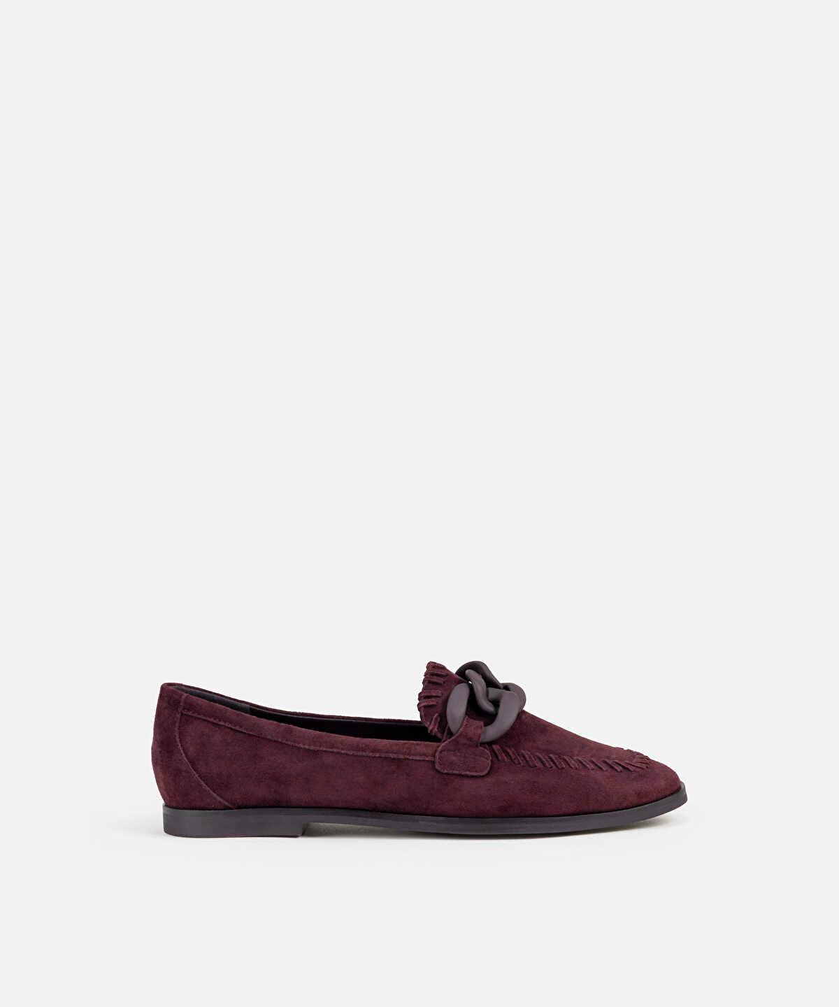 Zoomed Suede Leather Loafers