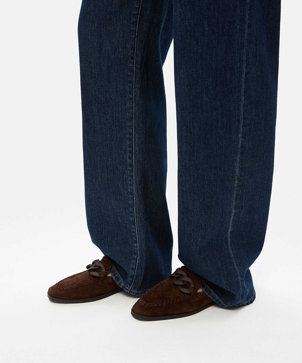 Suede Leather Loafers