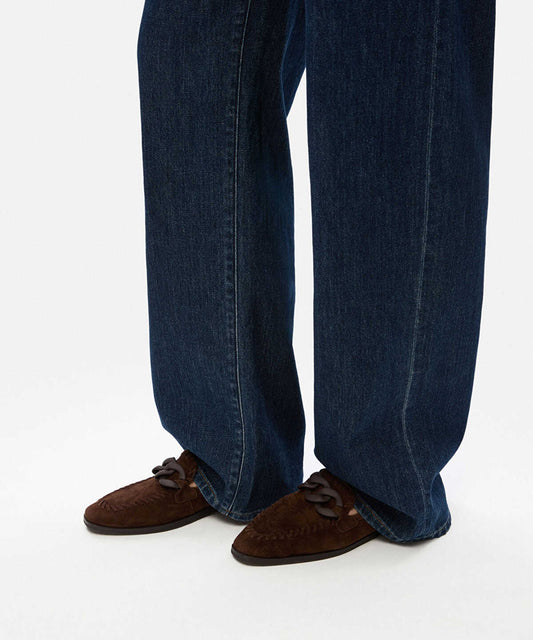 Suede Leather Loafers