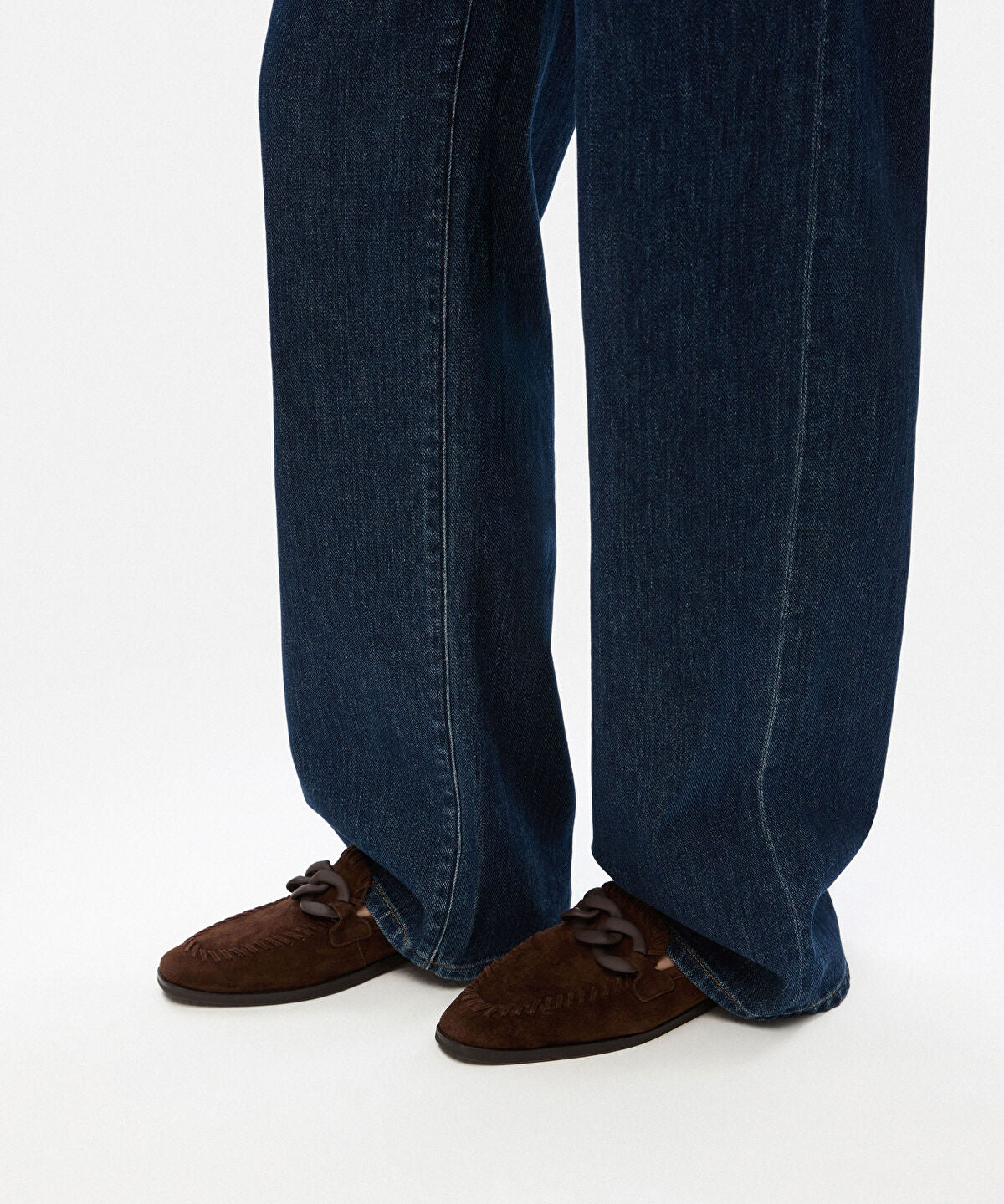 Suede Leather Loafers