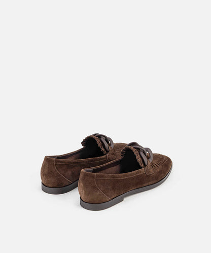 Suede Leather Loafers
