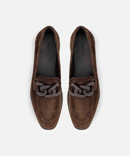 Suede Leather Loafers