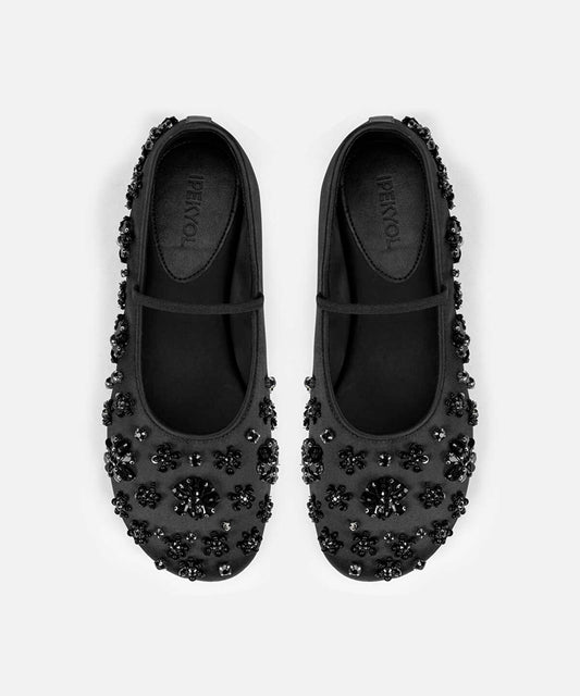 Embellished Ballet Flats