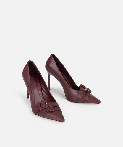 Double-Strap Heels
