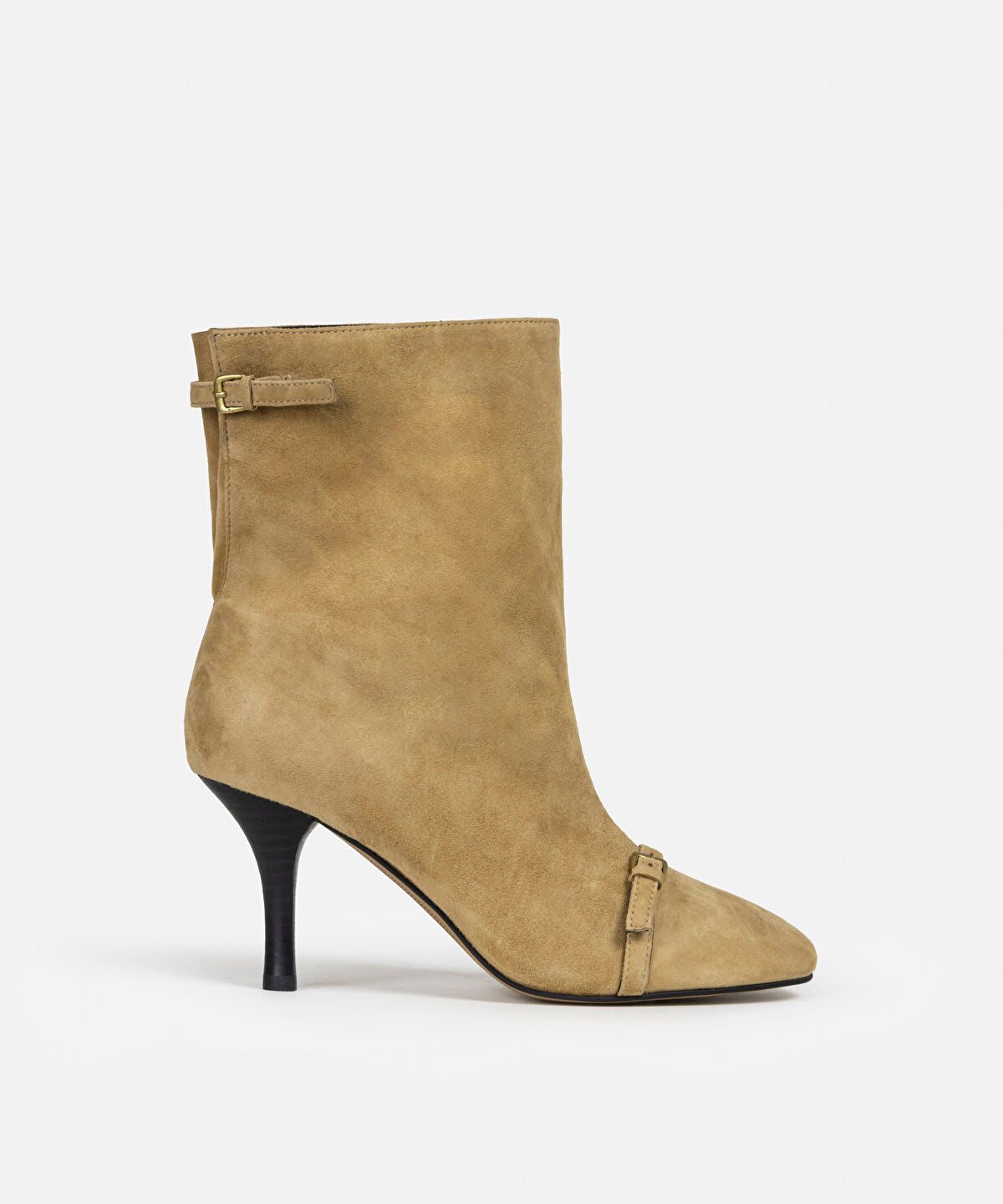 Zoomed Suede Ankle Boots