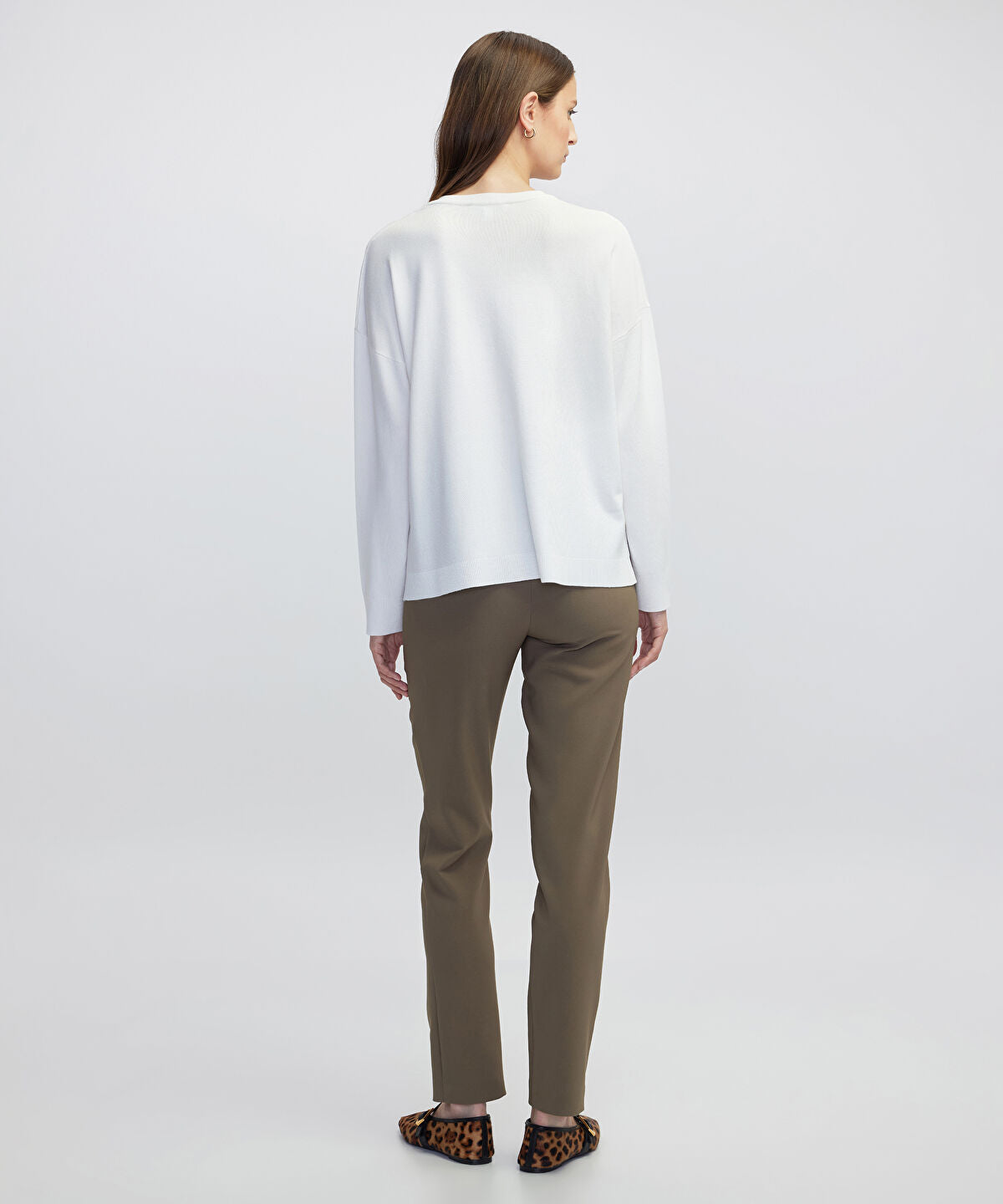 Embellished Cutout Knit Sweater