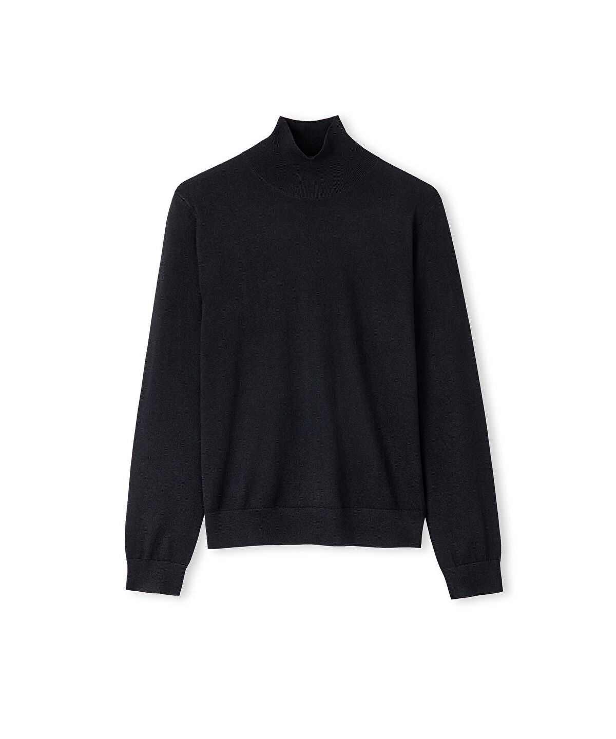 Zoomed Fine Knit Wool-Blend Top