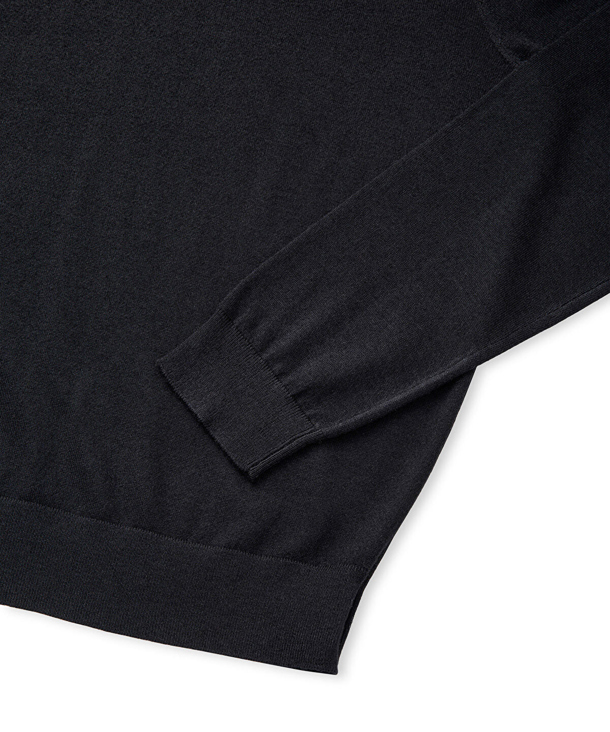 Zoomed Fine Knit Wool-Blend Top