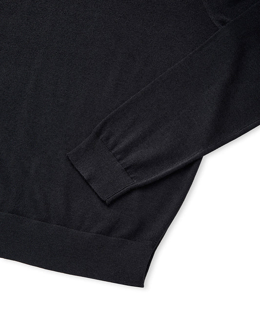 Fine Knit Wool-Blend Top