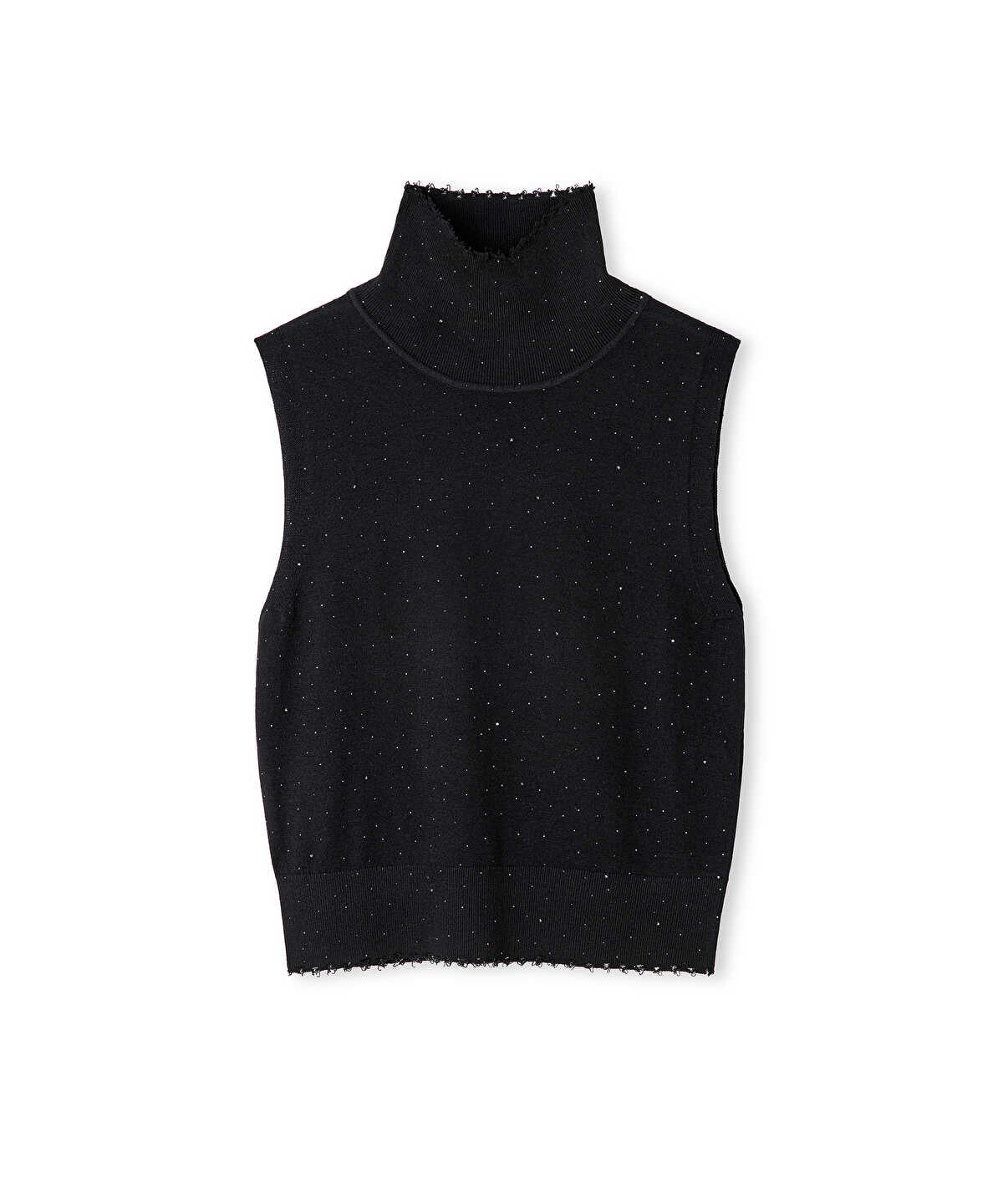 Rhinestone Knit Top