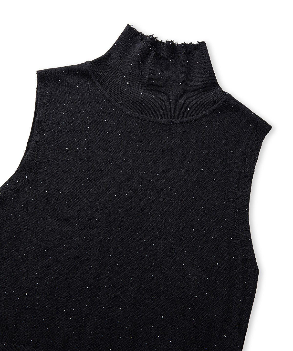Zoomed Rhinestone Knit Top