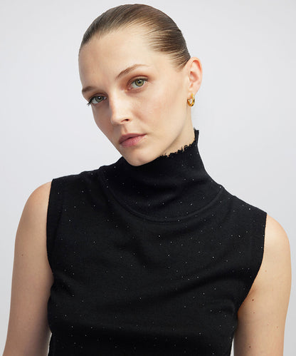 Rhinestone Knit Top