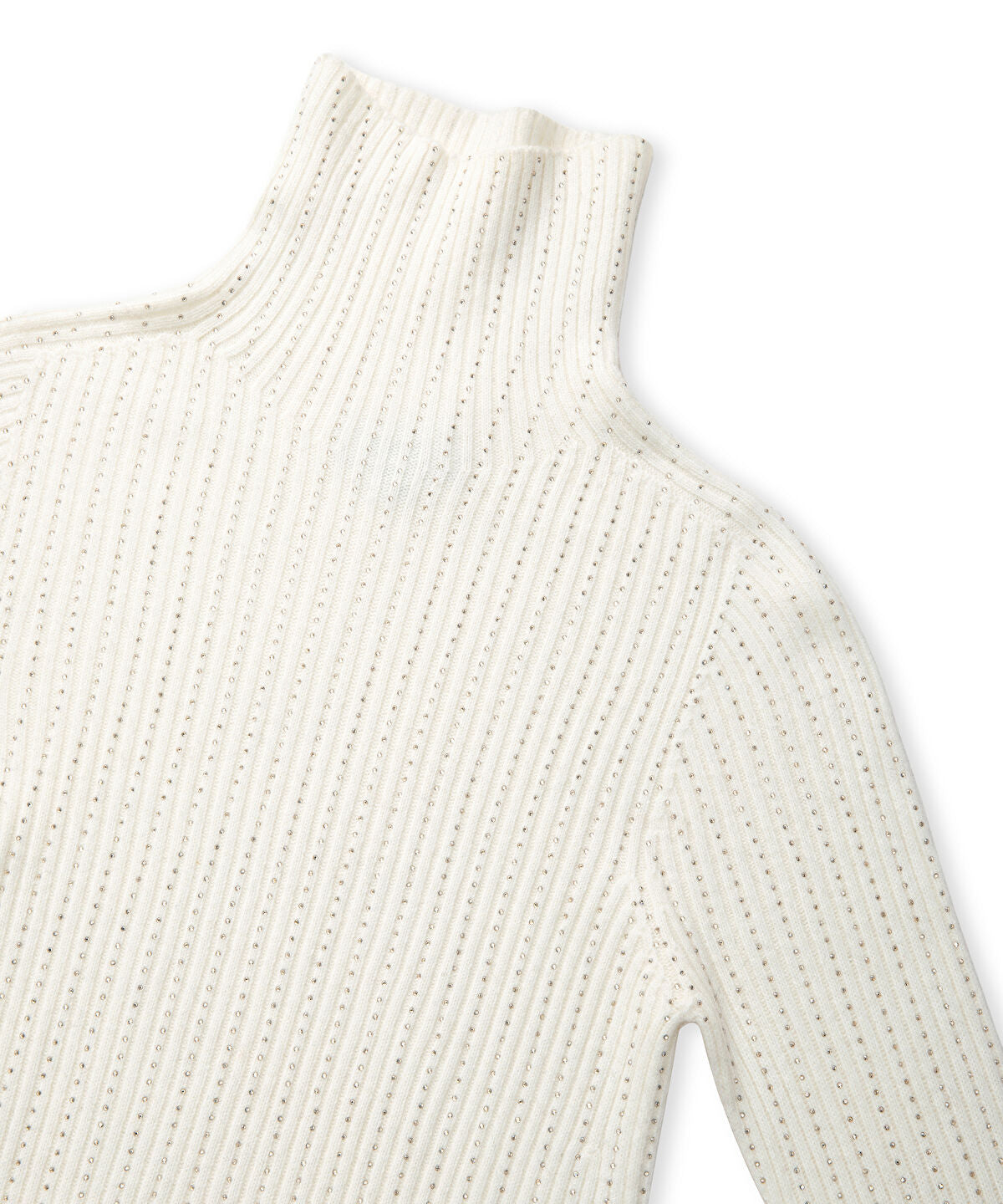 Zoomed Embellished Fine Knit Sweater