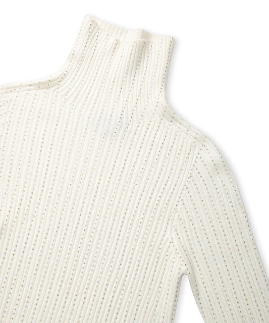Embellished Fine Knit Sweater