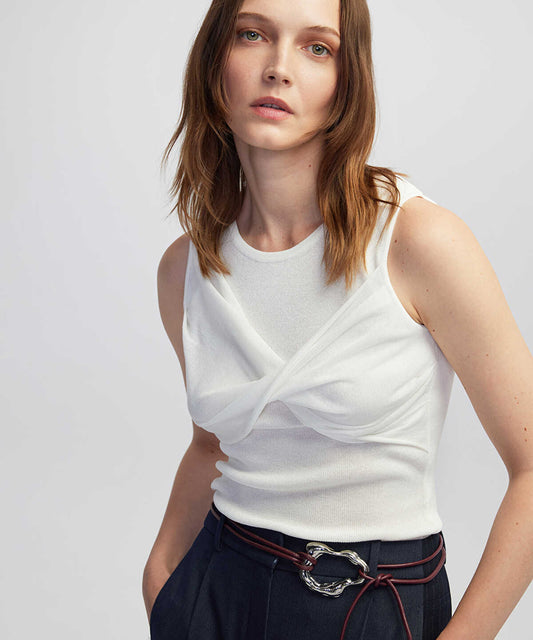 Twisted Knit Top