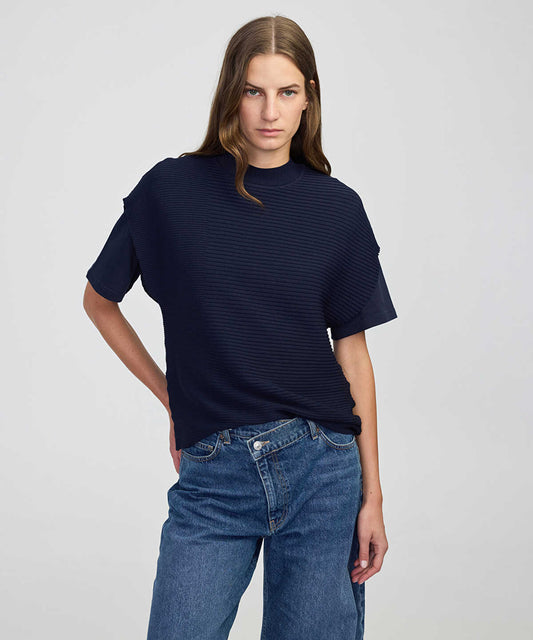 Two-Piece Knit Top