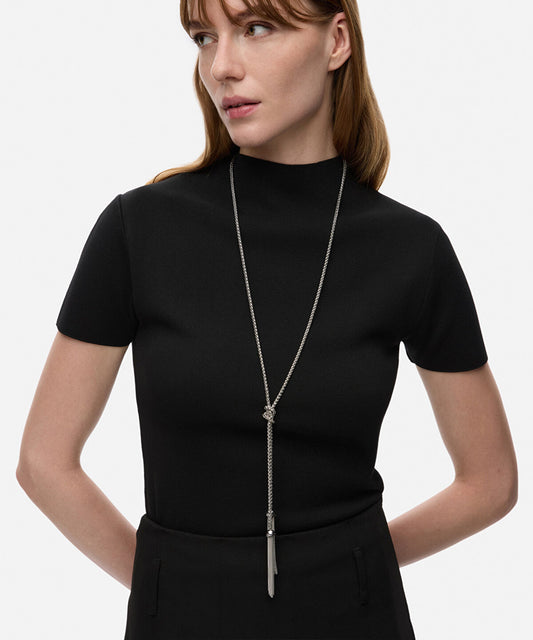 Knot Long Chain Necklace