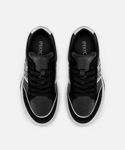 Monogram Print Sneakers