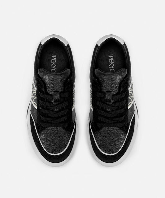 Monogram Print Sneakers