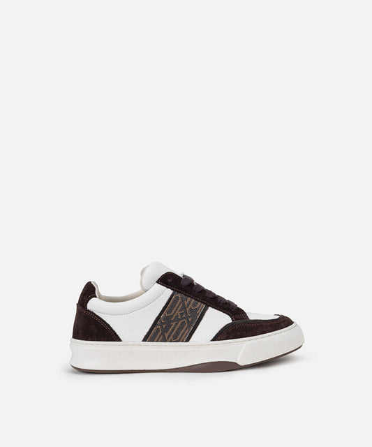 Monogram Print Sneakers