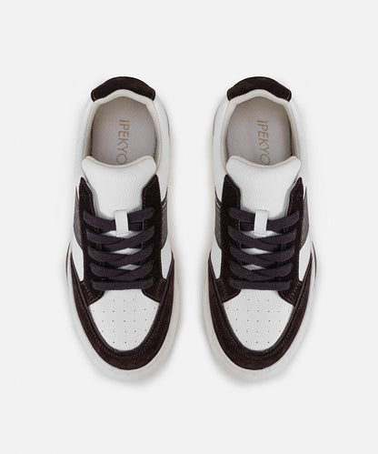 Monogram Print Sneakers