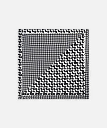 Houndstooth Print Shawl